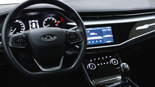 Interior del Cherry Arrizo 5 Pro
