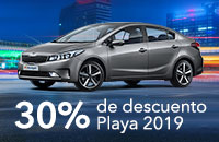 Alquiler de auto KIa Cerato con 30% de descuento