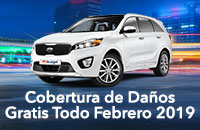 Camioneta full 7 pasajeros cobertura de daños gratis